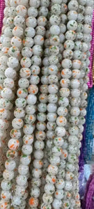 Speckled Beads 10mm/ Each 40 beads per strand