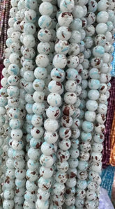 Speckled Beads 10mm/ Each 40 beads per strand