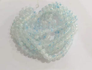 Jelly & Clear Transparent 10mm/ Each 40 beads per strand