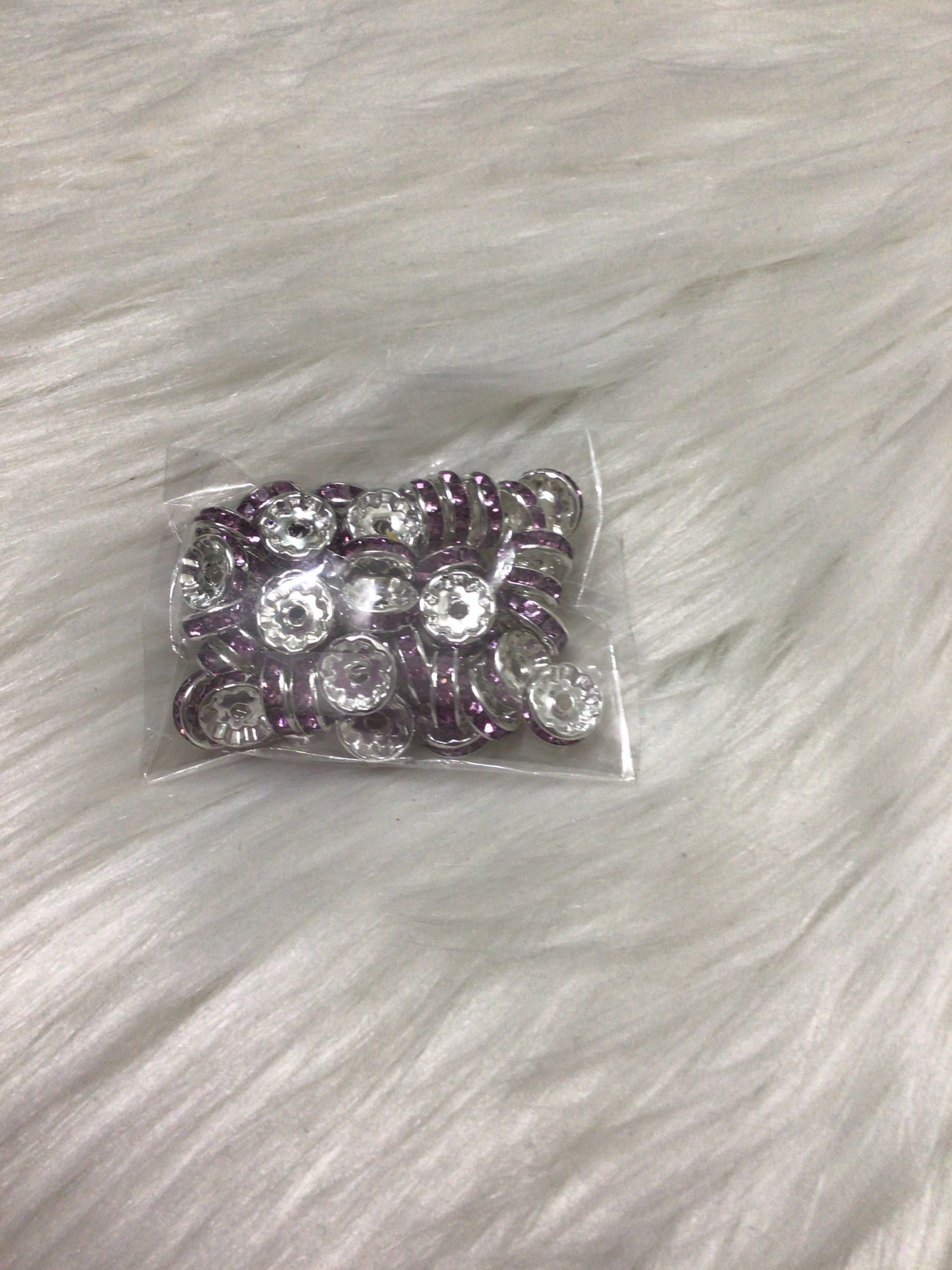 Rondelle Spacers 10mm/Each 50ct